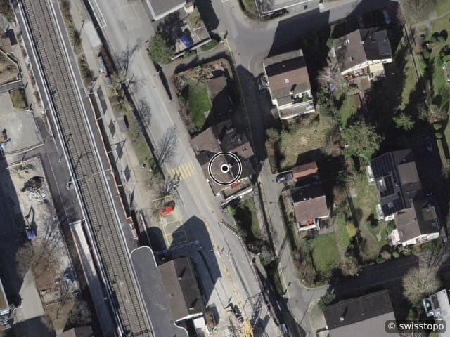 Luftbild Bahnhofstrasse 51, Rüschlikon