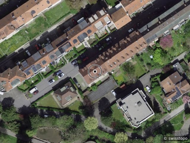 Luftbild Rue des Oeillets 4, Biel