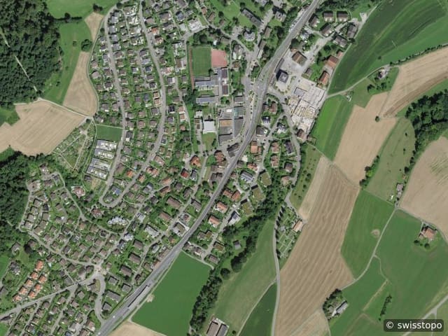 Luftbild Berikon