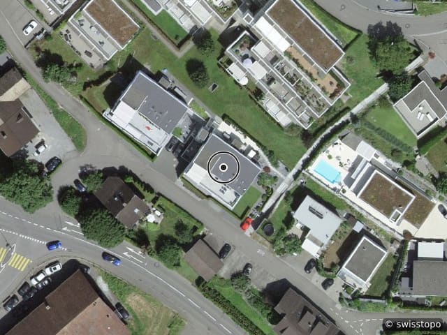 Luftbild Bachstrasse 15b, Dottikon