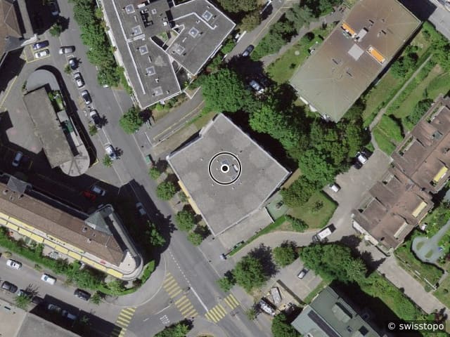 Luftbild Avenue de Montchoisi 27, Lausanne