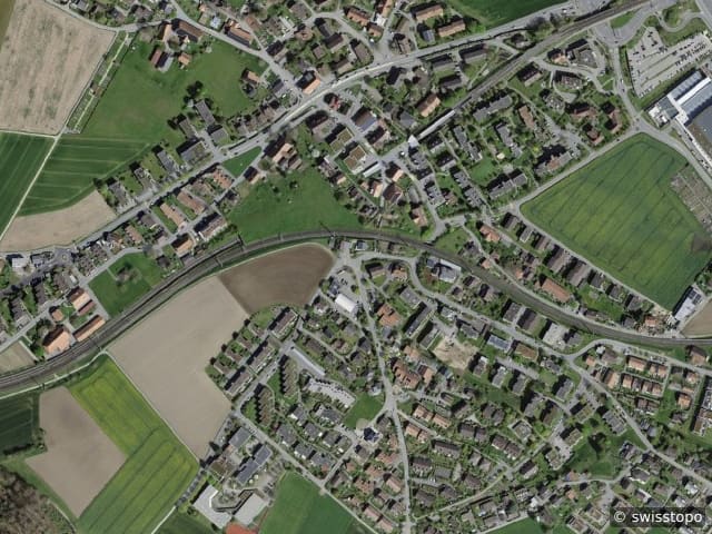 Luftbild Moosseedorf