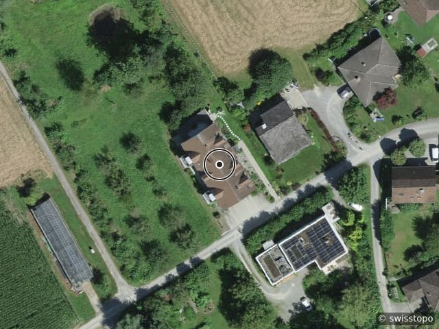 Luftbild Moosweg 12, Seengen