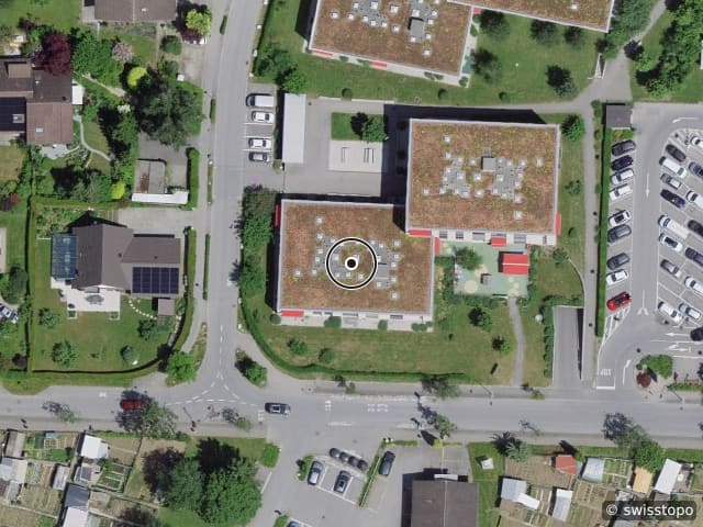 Luftbild Chemin de Champ-Francey 2, Bulle