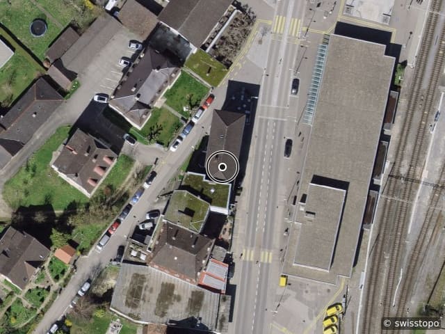 Luftbild Rue du Jura 33, Porrentruy