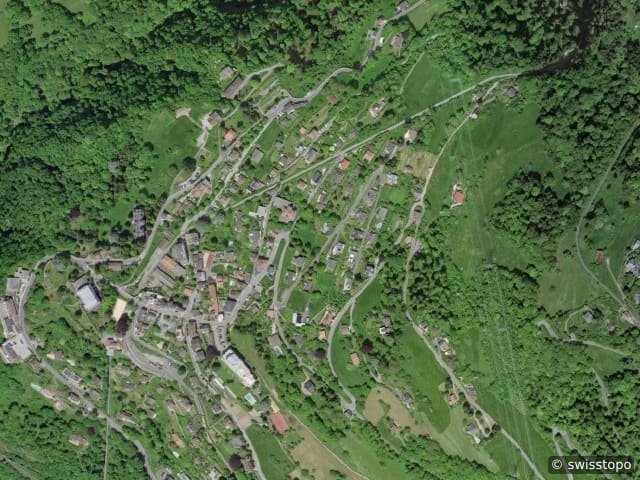 Luftbild Glion