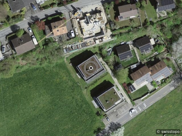 Luftbild Wangentalstrasse 96, Niederwangen b. Bern
