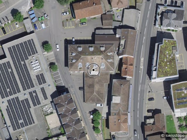 Luftbild Obere Stumpenbachstrasse 7/9, Reinach