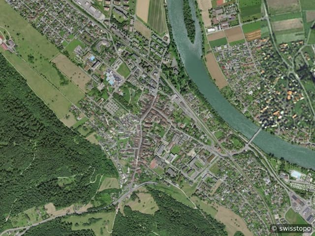 Luftbild Bad Zurzach