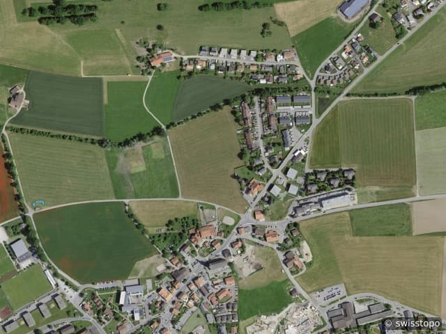 Luftbild Farvagny-le-Grand