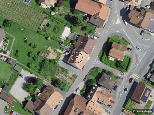 Luftbild Route du Pavy 6, Sugiez