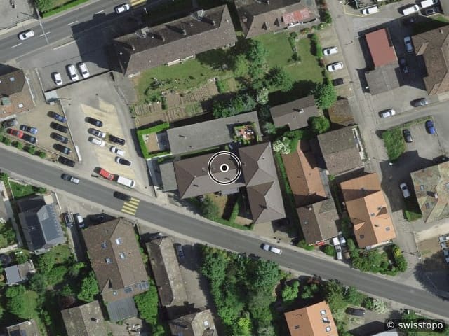Luftbild Rue de la Gare 5a, Corcelles