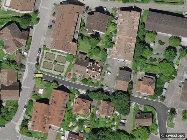 Luftbild Schulstrasse 18, Oberwil
