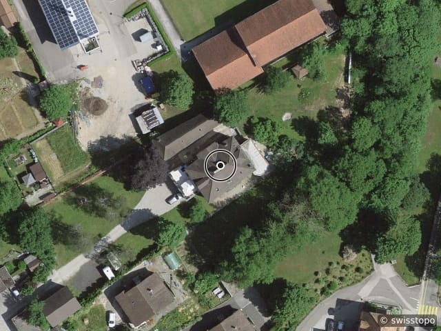 Luftbild Grand’Rue 14, Couvet