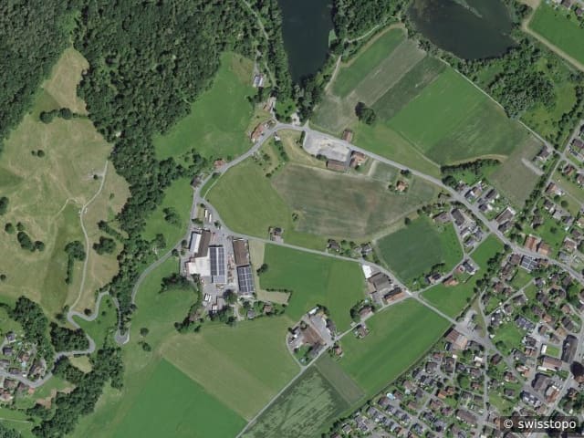 Luftbild Oberriet SG