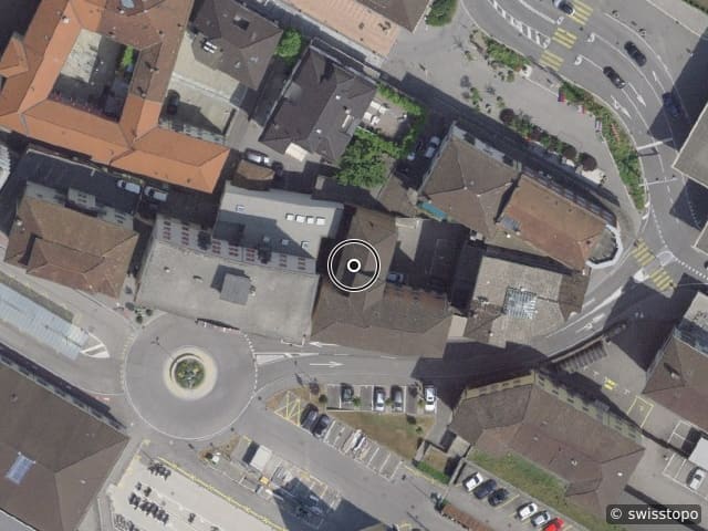 Luftbild Via Giuseppe Motta 4, Chiasso