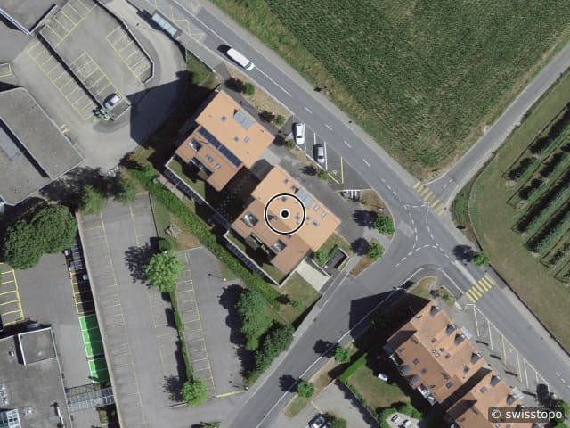 Luftbild Rue de Cossonay 9, Crissier