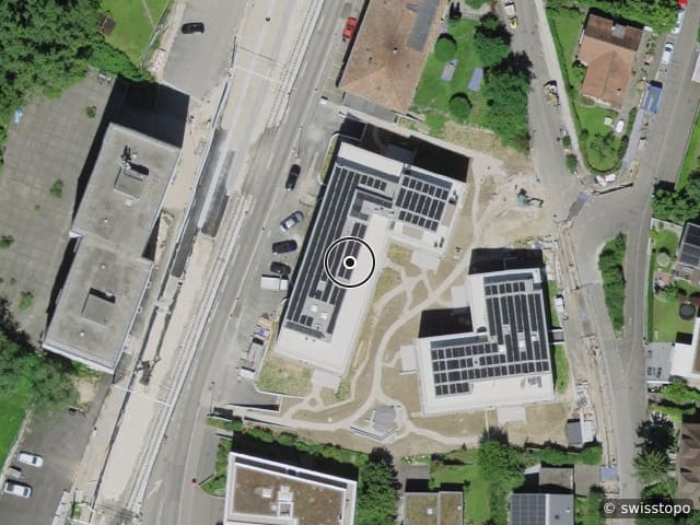 Luftbild Bottmingerstrasse 49, Binningen