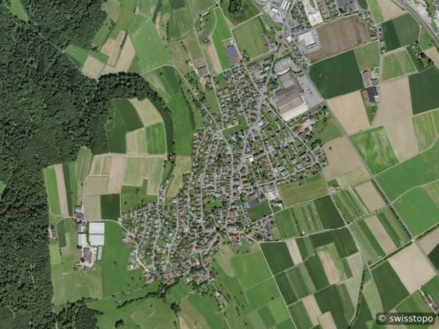 Luftbild Dintikon