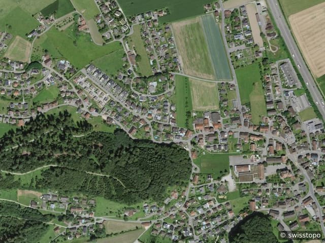 Luftbild Brittnau
