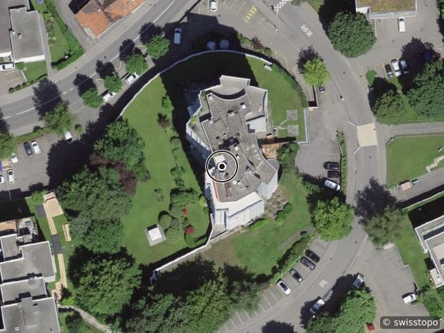 Luftbild Achslenstrasse 4, St. Gallen