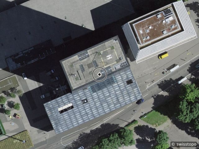 Luftbild Messeplatz 10, Basel