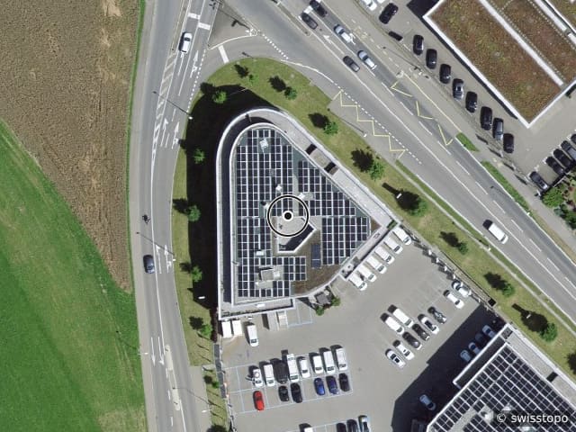 Luftbild Länggasse 2, Oberkirch LU