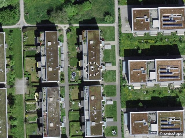 Luftbild Lindenweg 4c, Münsingen