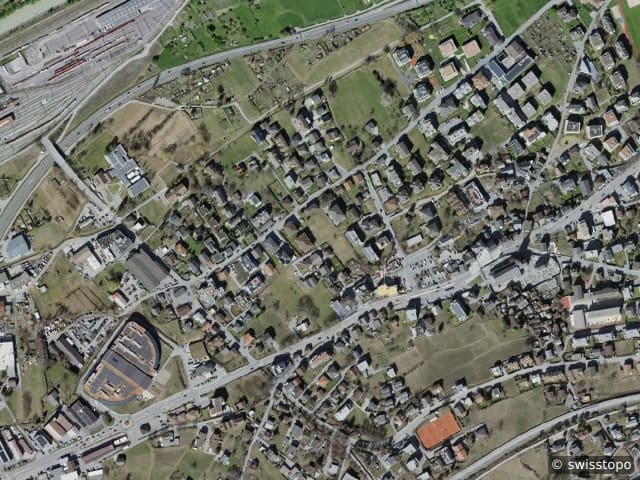 Luftbild Brigerbad