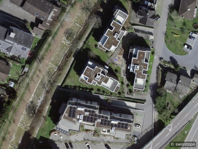 Luftbild Spreite 6c, Lachen