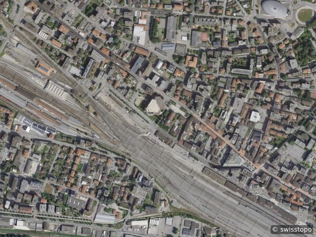 Luftbild Via Gen. Guisan 21a, Chiasso
