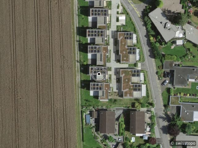 Luftbild Tschampani 39, Sins