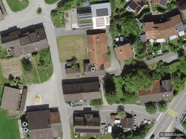 Luftbild Schulstrasse 10, Häuslenen