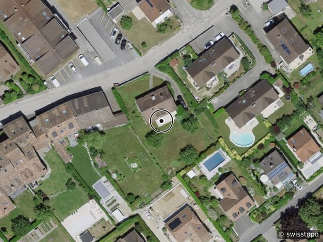 Luftbild Grand-Rue 52, Gland