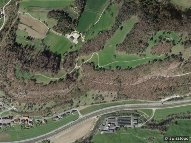 Luftbild Soyhières