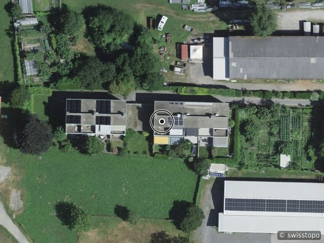 Luftbild Via Maestri Comacini 14e, Bellinzona