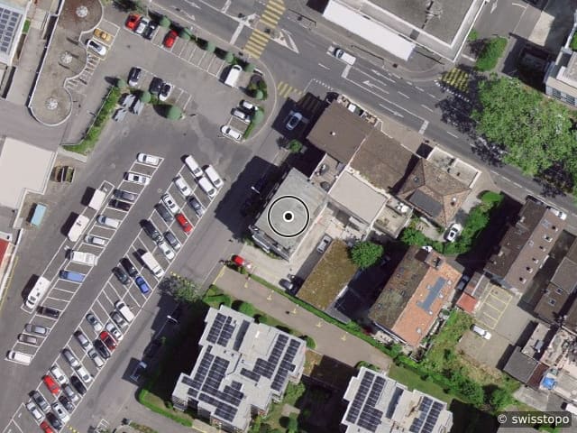 Luftbild Rue du Torrent 26, Clarens