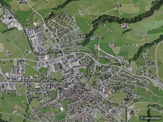 Luftbild Appenzell