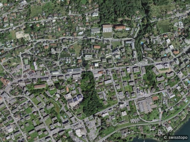 Luftbild Minusio