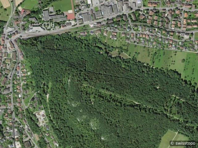 Luftbild Hofstetten-Flüh