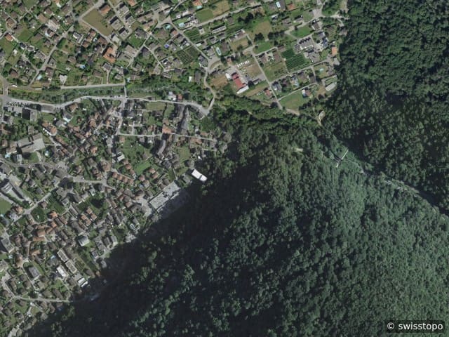 Luftbild Arbedo