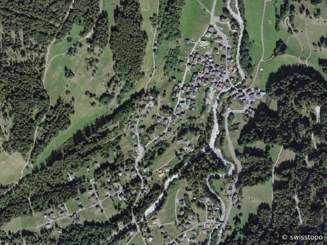 Luftbild Praz-de-Fort