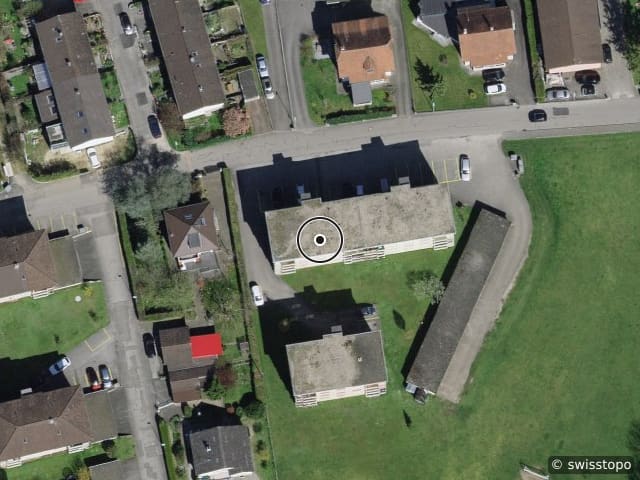 Luftbild Rue de la Paix 36, Delémont