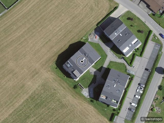 Luftbild Dorfmatta 1, Tentlingen