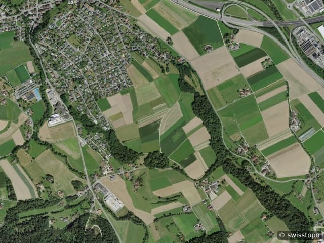 Luftbild Beinwil
