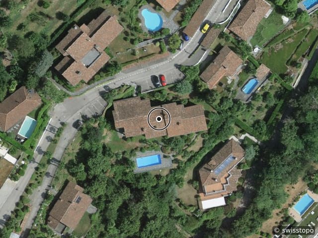 Luftbild Strada du Nisorin 16, Vico Morcote